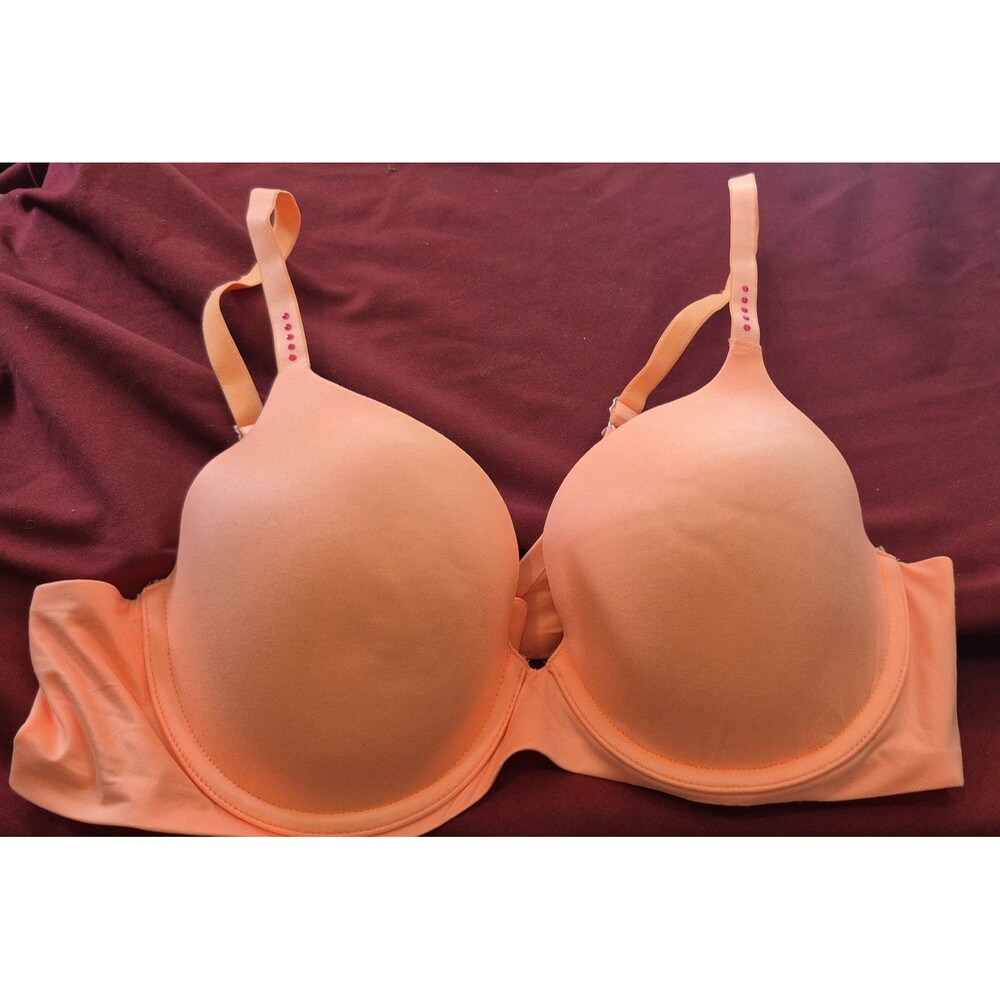 NWOT Aerie Sunnie 38B Bra Bright Orange Pink Dot Underwire Lined New